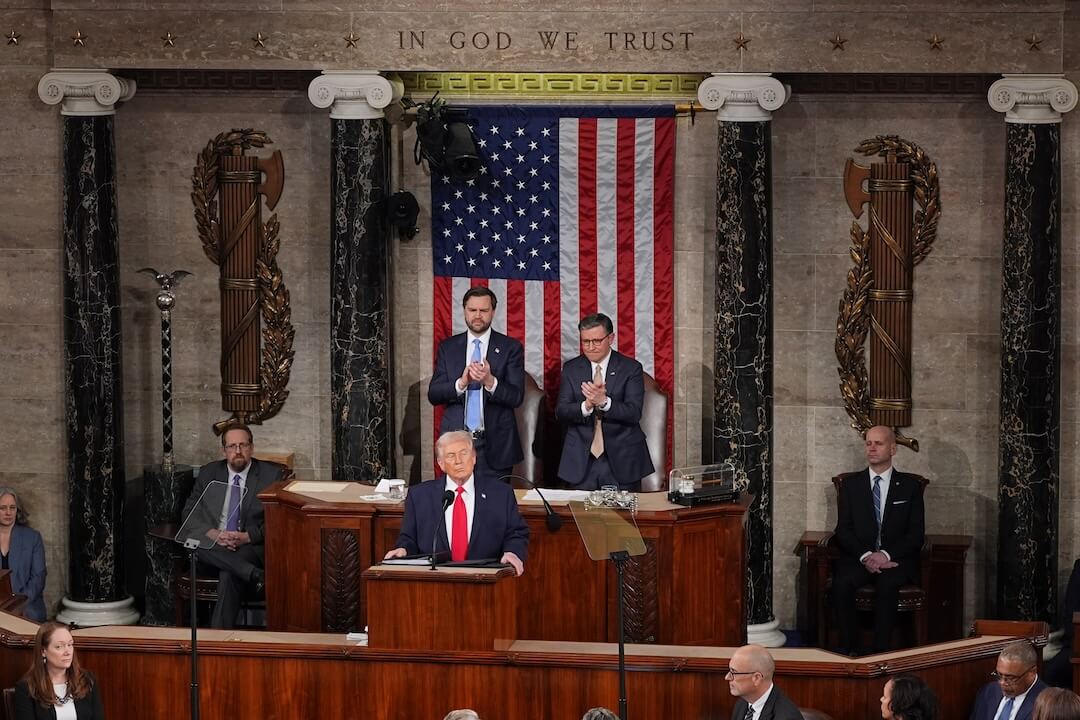 A fact check of Trump’s State of the Union finds exaggerations on inflation, gas prices and immigration