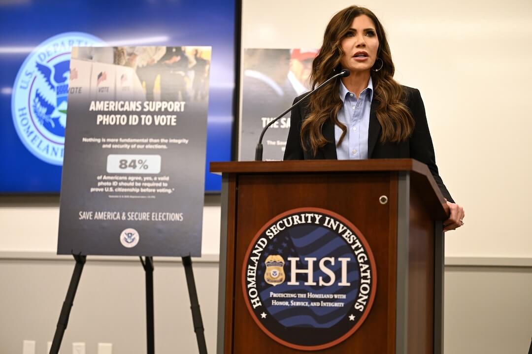 Kristi Noem’s ‘right people voting’ remark ignites a media firestorm about democracy