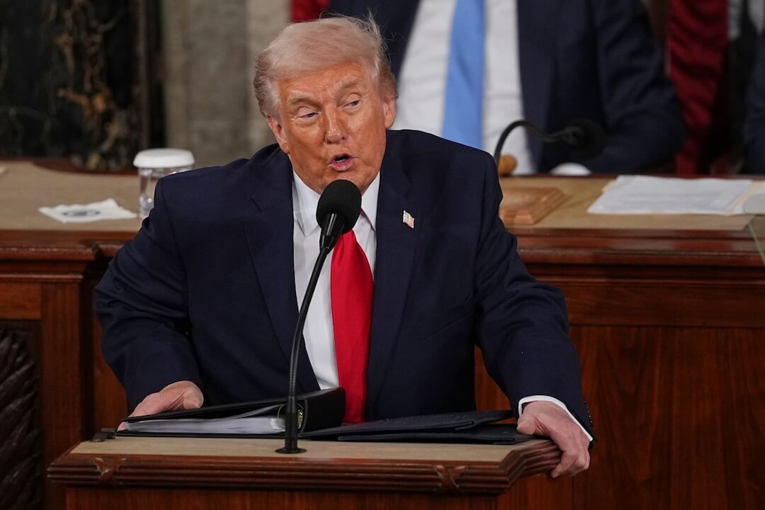 How did the media react to Trump’s long, long speech?