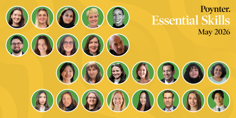 Poynter announces latest cohort for Essential Skills leadership program ...