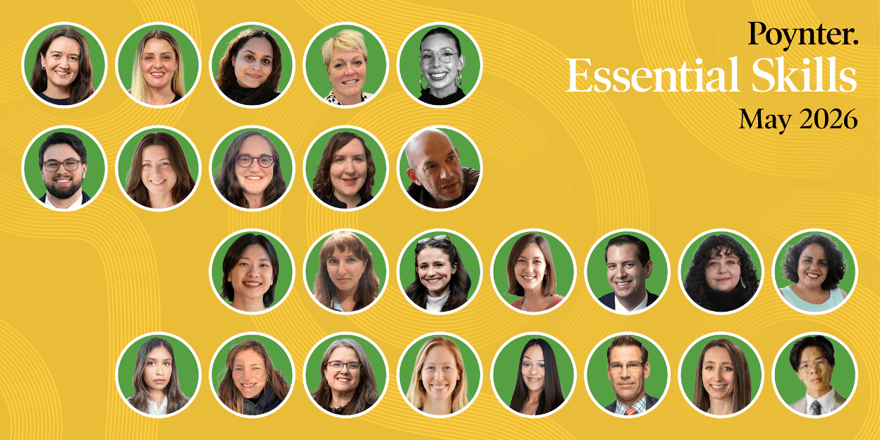 poynter.org - Sarah Sweeny - Poynter announces latest cohort for Essential Skills leadership program - Poynter