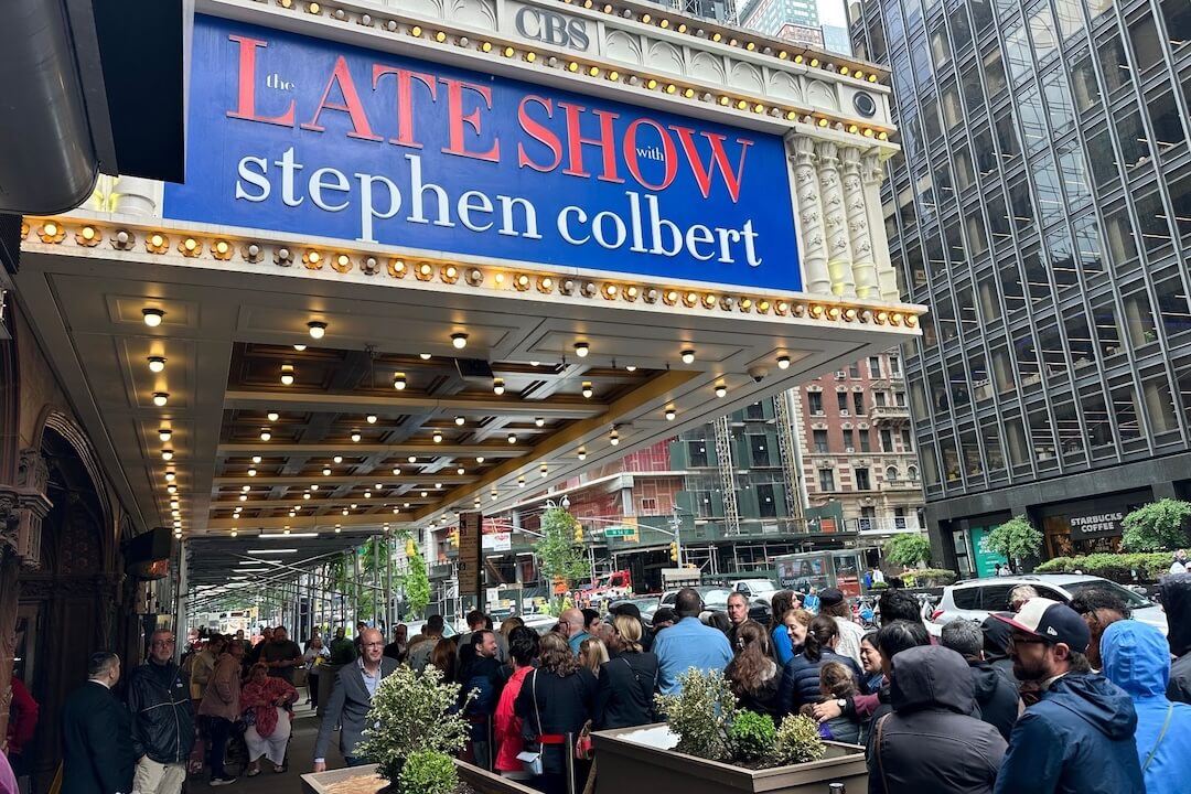 Stephen Colbert said he'd return to public access TV. Then he actually did it. - Poynter