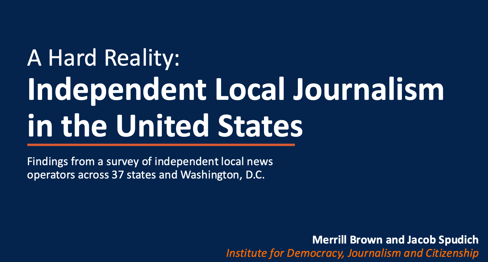 What does it take to make an independent local newsroom work? More than good journalism.