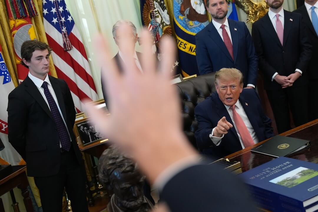 Trump sued the BBC. Now he has to answer its questions.
